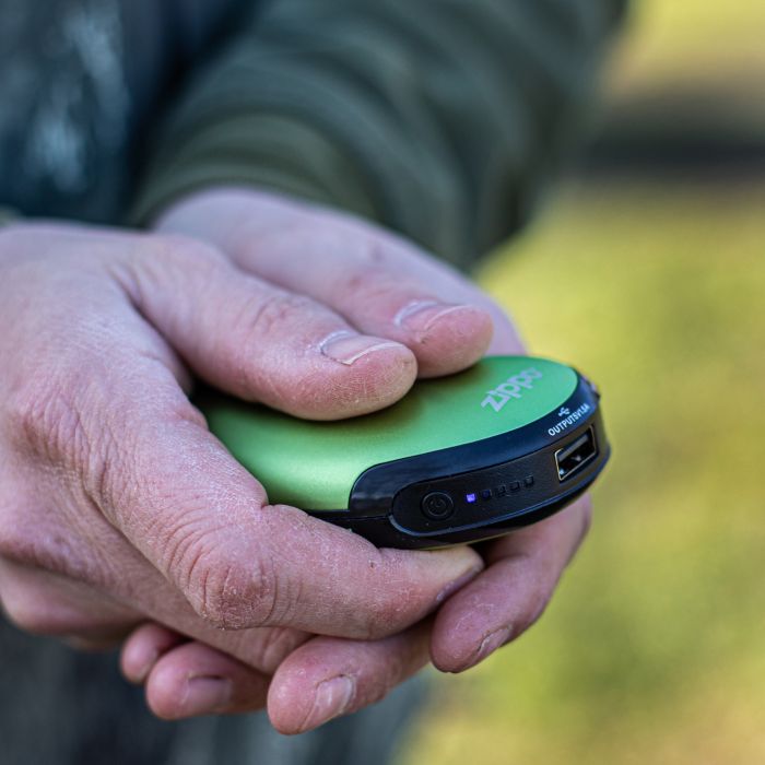 Thursday Focus – Zippo Green Heatbank 6 Rechargeable Hand Warmer & Power Bank