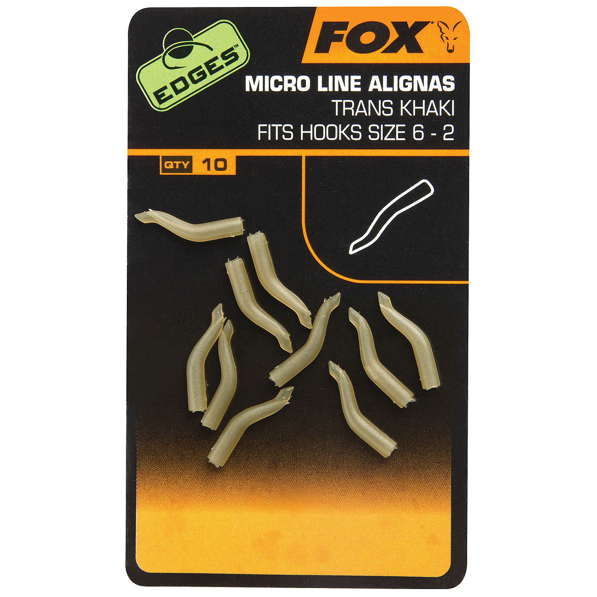 Fox Edges Naturals Copper-Core Heli Rig Leaders x3-3 - Scoparti per