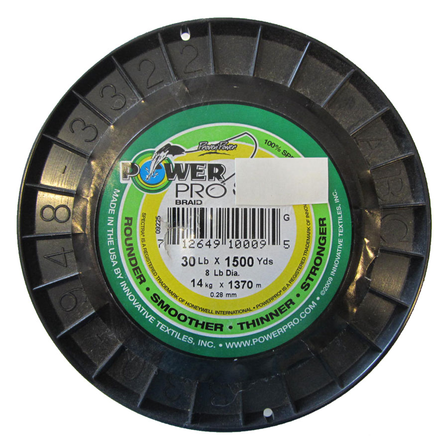Power Pro Braid Fishing Line 455m Spools – Green Or Red 9kg-48kg Spectra