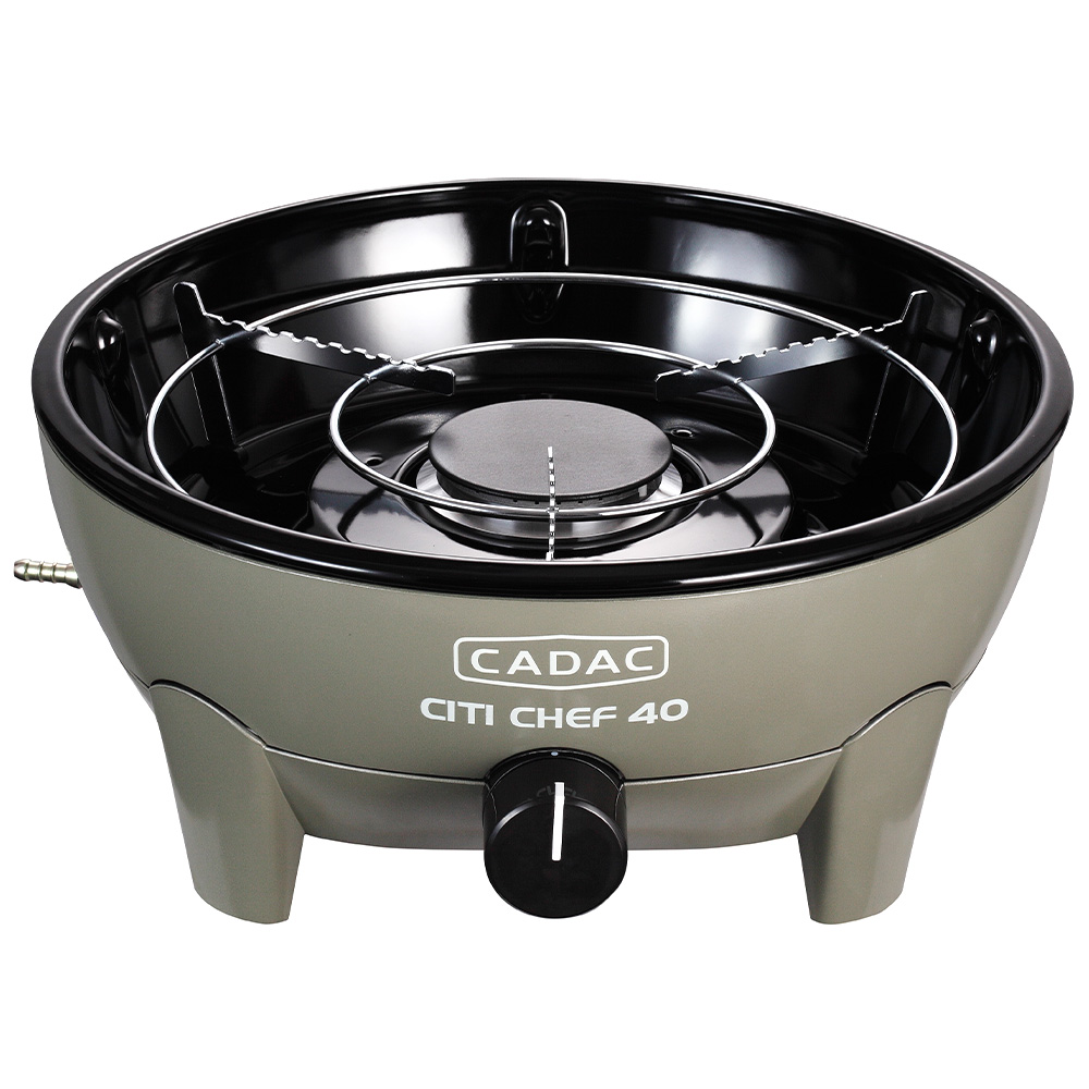 Cadac Citi Chef 40 Olive Green BBQ Cooking Equipment Angling Direct