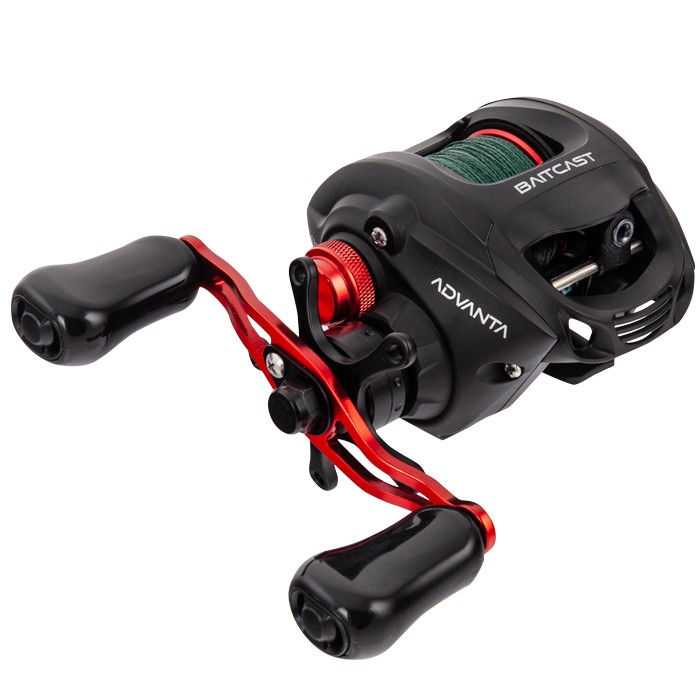 Advanta Baitcast RHW Fishing Reel Inc Braid