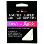 Fulling Mill Leader 15ft With 2 Droppers 5lb