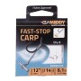 Middy Fast-Stop Carp Long Hook To Nylon