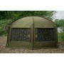 Fox Frontier XD Fishing Bivvy In Use Back