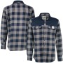 Aqua Products LS Blue Check Flannel Shirt
