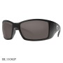 Costa Del Mar Blackfin Sunglasses Black Frame Grey Lenses