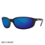 Costa Del Mar Brine Sunglasses Black Frame Blue Lenses