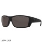 Costa Del Mar Cat Cay Sunglasses Blackout Frame Grey Lenses