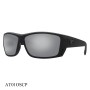 Costa Del Mar Cat Cay Sunglasses Blackout Frame Silver Lenses