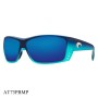 Costa Del Mar Cat Cay Sunglasses Caribbean Fade Frame Blue Lenses