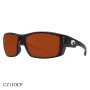 Costa Del Mar Cortez Sunglasses Black Frame Copper Lenses