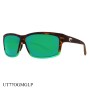 Costa Del Mar Cut  Sunglasses Tortuga Fade Frame Green Lenses