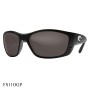 Costa Del Mar Fisch Sunglasses Black Frame Grey Lenses
