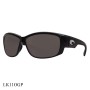 Costa Del Mar Luke Sunglasses Black Frame Grey Lenses