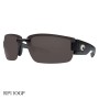 Costa Del Mar Rockport Sunglasses Black Frame Grey Lenses