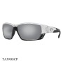 Costa Del Mar Tuna Alley Sunglasses Crystal Frame Silver Lenses
