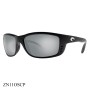 Costa Del Mar Zane Sunglasses Black Frame Silver Lenses