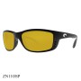Costa Del Mar Zane Sunglasses Black Frame Sunrise Lenses