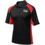 Daiwa Black & Red Polo Shirt
