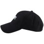 Delkim Logo Baseball Black Cap Side