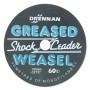 Drennan Greased Weasel Shock Fishing Leader Clear