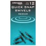 Drennan Quick Snap Swivels Size 12