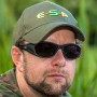 ESP 3D Logo Olive Green Fishing Cap In Use