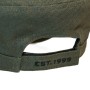 ESP Olive Green Military Fishing Cap Close Up Back
