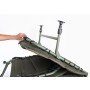 Fox Warrior 6 Leg Bedchair Being Folded