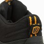 Fox Collection Black & Orange Mid Boots Close Up 1