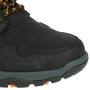 Fox Collection Black & Orange Mid Boots Close Up 4