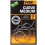 Fox Edges Curve Shank Medium Fishing Hook Packaging