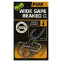 Fox Edges Wide Gape Beaked X Micro Barbed Hooks Size 4
