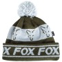 Fox Green & Silver Lined Bobble Fishing Hat