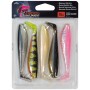 Fox Rage Ultra UV Zander Pro Shads Mixed Colour Packet