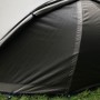 Fox Ultra 60 Khaki Fishing Brolly System Close Up Pitched