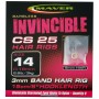 Maver Invincible CS25 Banded Hair Rigs Packet