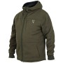Fox Collection Green Silver Sherpa Fishing Hoodie