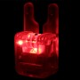 Gardner Atts Clear Body Underlit Wheel Bite Alarm Red