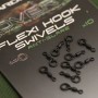 Gardner Covert Flexi Hook Fishing Swivels Close Up