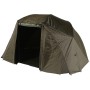 JRC Defender 60" Oval Fishing Brolly Overwrap Door Open