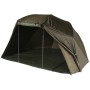 JRC Defender 60" Oval Fishing Brolly Overwrap Front Open