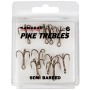 Kamasan Pike Trebles Semi Barbed Hooks Size 6