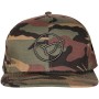 Korda Camo Snapback Cap Front