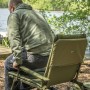 Korum Aeronium Supa Lite Fishing Chair Deluxe In Use 1