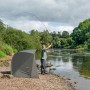 Korum Pentalite Brolly Fishing Shelter 50 Inch In Use 4