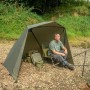 Korum Pentalite Brolly Fishing Shelter 50 Inch In Use 5