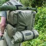 Korum Transition Compact Fishing Ruckbag In Use 1