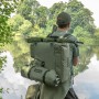 Korum Transition Compact Fishing Ruckbag In Use 2
