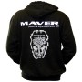 Maver Crest Hooded Top Black Back